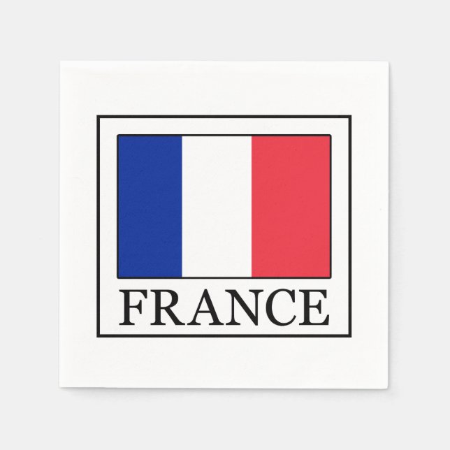France Napkins (Front)