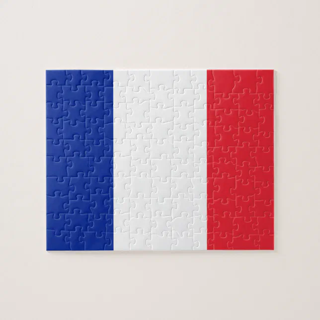 France National World Flag Jigsaw Puzzle | Zazzle