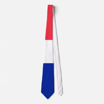 France Neck Tie by GrooveMaster at Zazzle