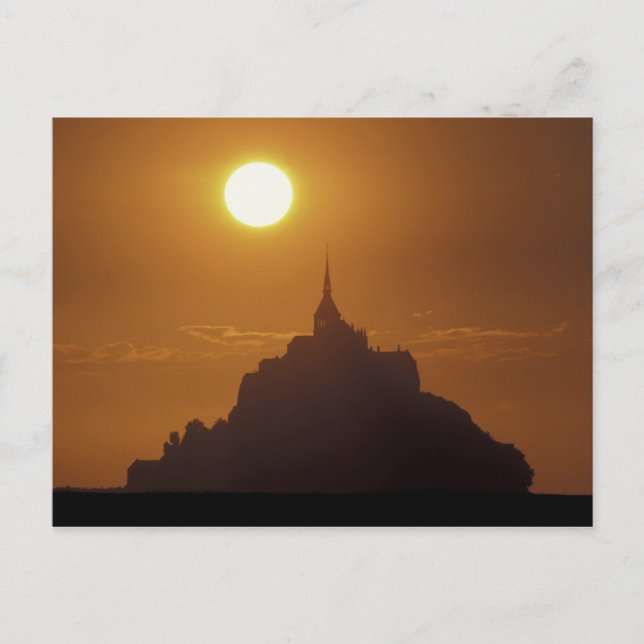 France, Normandy. Mont Saint Michele Postcard (Front)