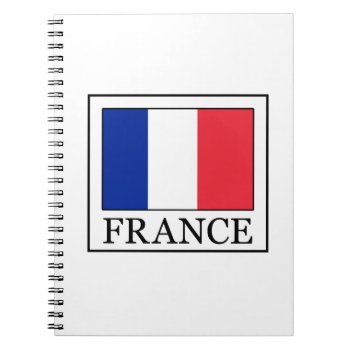 France Notebook by KellyMagovern at Zazzle
