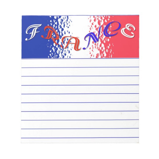 France Notepad (Front)