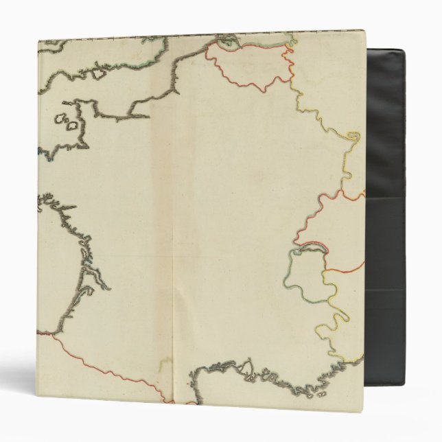 France Outine 3 Ring Binder (Front/Inside)
