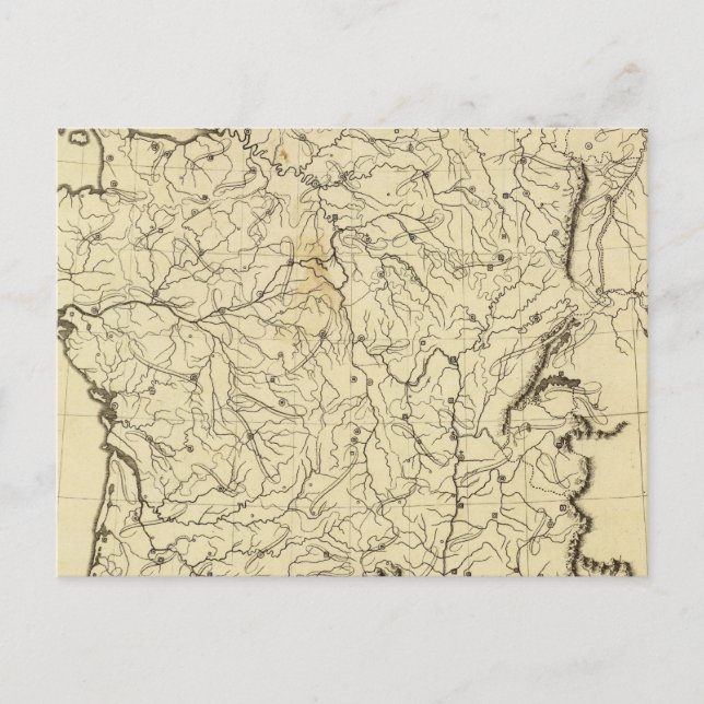 France outline postcard (Front)