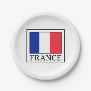France Paper Plates