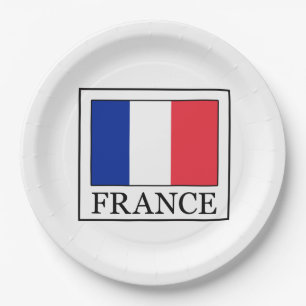 France Paper Plates