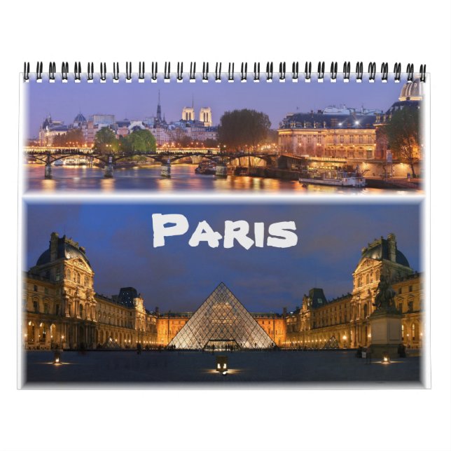 France - PARIS - Calendar (Cover)