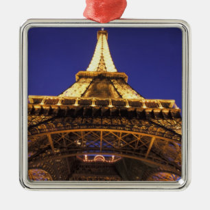 FRANCE, Paris Eiffel Tower, evening view Metal Ornament