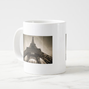 France, Paris, Eiffel Tower Giant Coffee Mug
