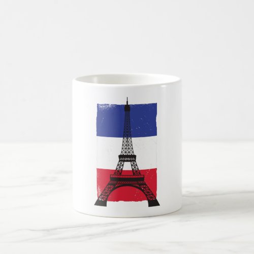 France Paris French Flag Coffee Mug