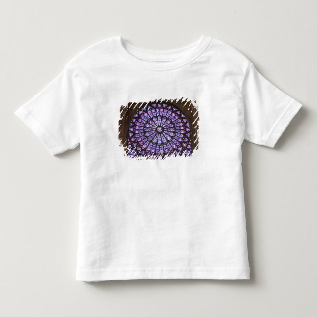 France, Paris. Interior detail of stained glass Toddler T-shirt (Front)