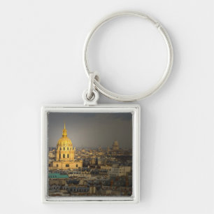 France, Paris. Les Invalides seen from the Keychain