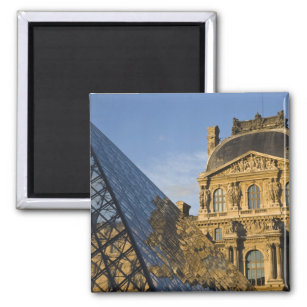 France, Paris, Louvre Museum and the Pyramid, Magnet