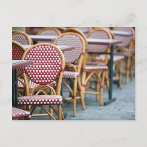FRANCE PARIS Montmartre Place du Tertre Cafe Postcard