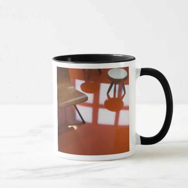 France, Paris, Museum of Decorative Art, exhibit Mug (Right)