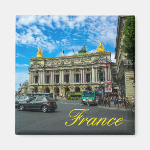 France Paris National Academy of Music And Opera Magnet
