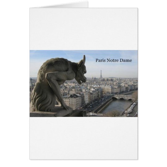 France Paris Notre Dame (by St.K) Card