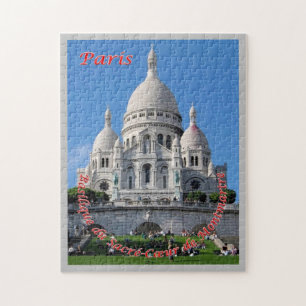 France - Paris - Sacré-Coeur Basilica - Jigsaw Puzzle