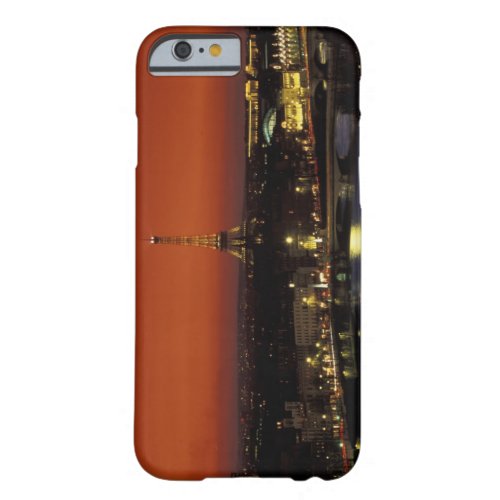 France Paris Sunset view of Eiffel Tower and Barely There iPhone 6 Case