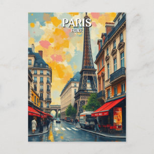 france PARIS Vintage Postcard