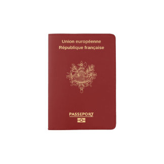 France Passport Cover