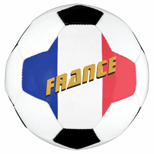 France Patriotic Football  French Flag Soccer Ball