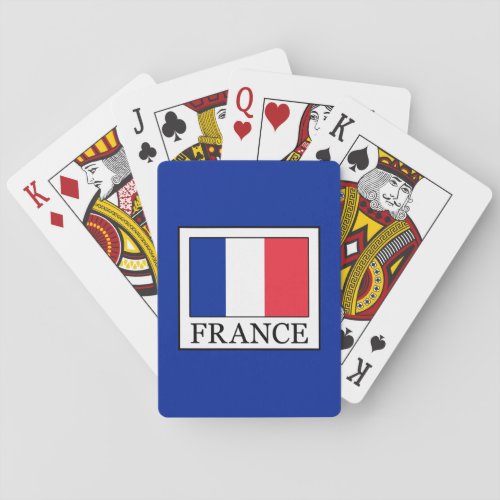 France Poker Cards