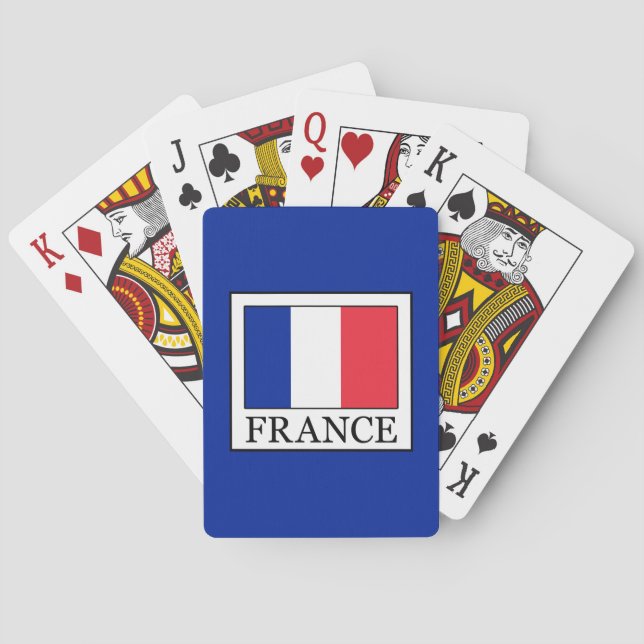 France Poker Cards (Back)