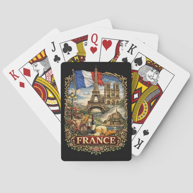 France Poker Cards (Back)