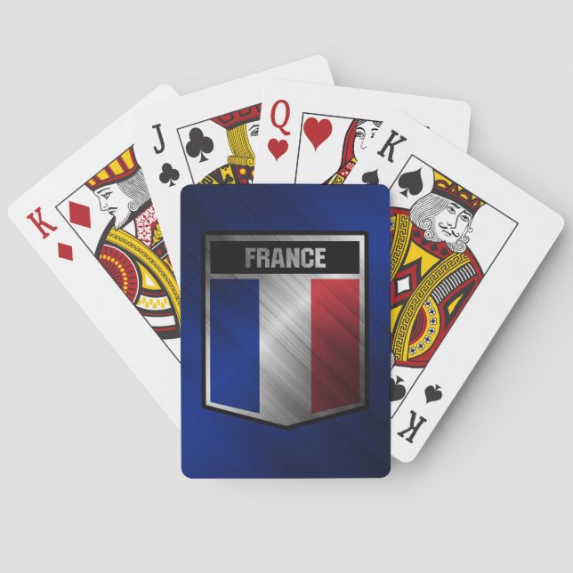 France Poker Cards (Back)