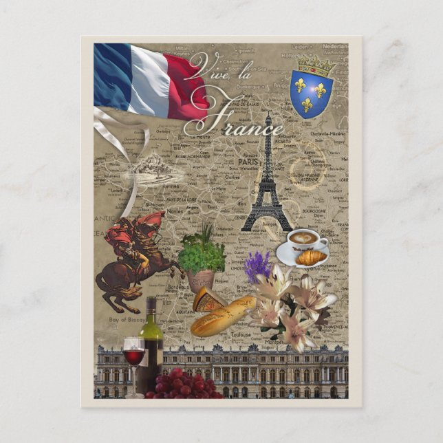France Postcard (Front)