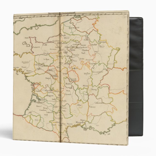 France President 3 Ring Binder (Front/Inside)