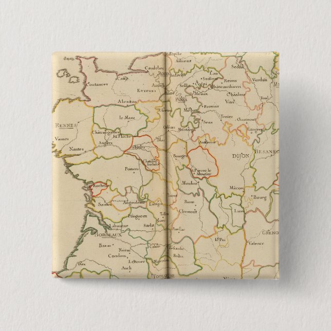 France President Button (Front)