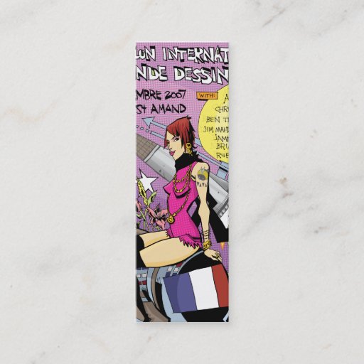 Customizable France Profile Card Business Card Templates