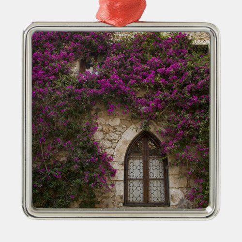 France Provence Eze Bright pink Metal Ornament