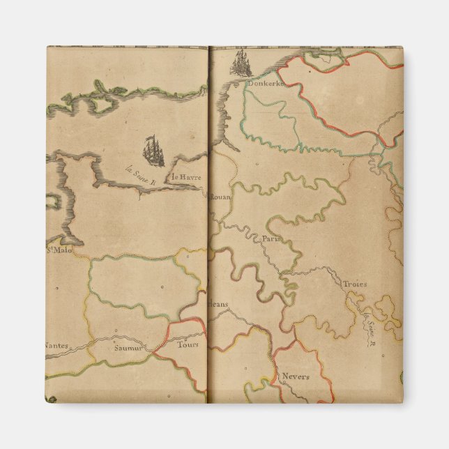 France Rivers Magnet (Front)