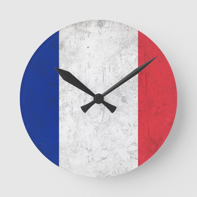 France Round Clock (Front)