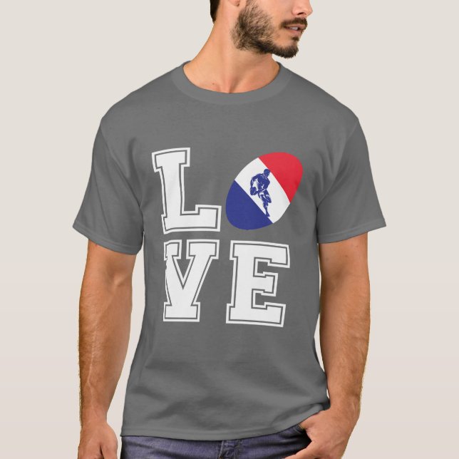 France Rugby T-Shirt (Front)