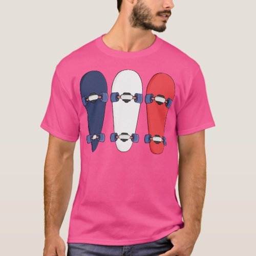 France Skateboards T_Shirt