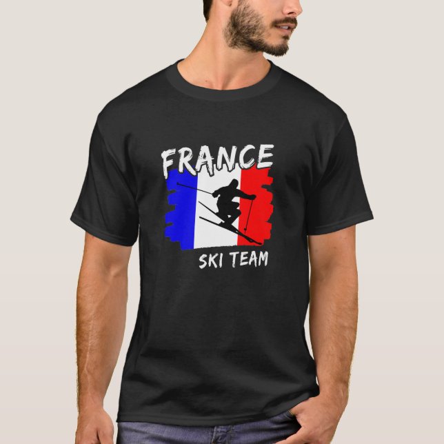 France Ski  T-Shirt (Front)