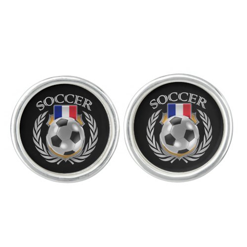 France Soccer 2016 Fan Gear Cufflinks