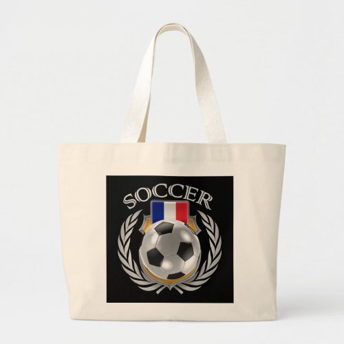 France Soccer 2016 Fan Gear Large Tote Bag