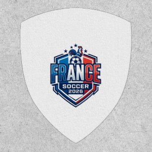 France Soccer 2026 Soccer Bold Country Typography Patch