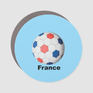 France Soccer Car Magnet