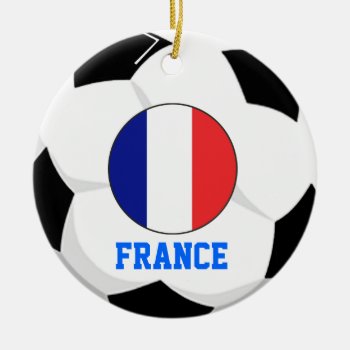 France Soccer Champs Ornament by pixibition at Zazzle