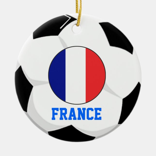 France Soccer Champs Ornament  (Front)