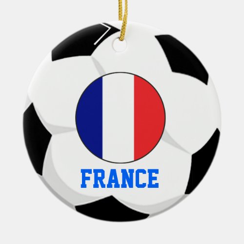 France Soccer Fan Ornament 1998 World Cup Champs