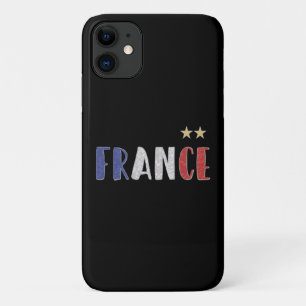 France Soccer Football Fan Shirt French Flag iPhone 11 Case