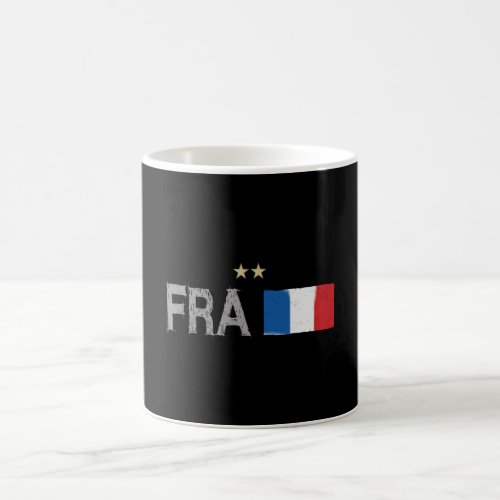 France Soccer Football Fan Shirt French Flag Coffee Mug