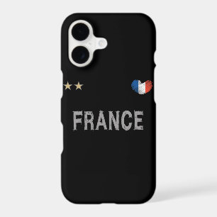 France Soccer Football Fan Shirt Heart iPhone 17 Case